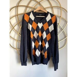 Galvin Green Sweater V Neck size Medium Men